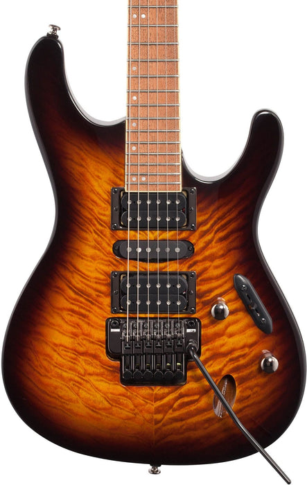 Ibanez S670QMDEB - S Standard 6-String Electric Guitar  - Dragon Eye Burst