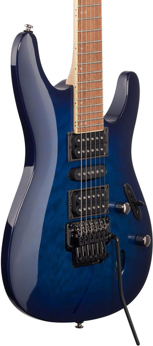 Ibanez XPTB720BKF - Xiphos Iron Label 7-String Electric Guitar w/Bag - Black Flat