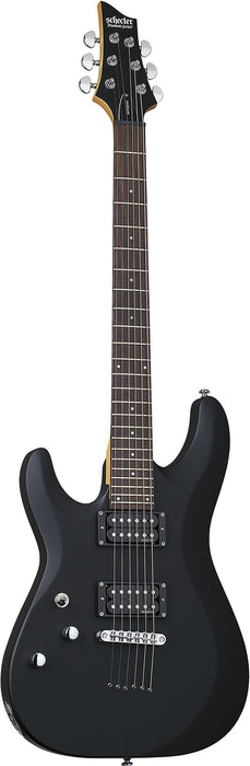 Schecter C-6 Deluxe Left-Handed Satin Black