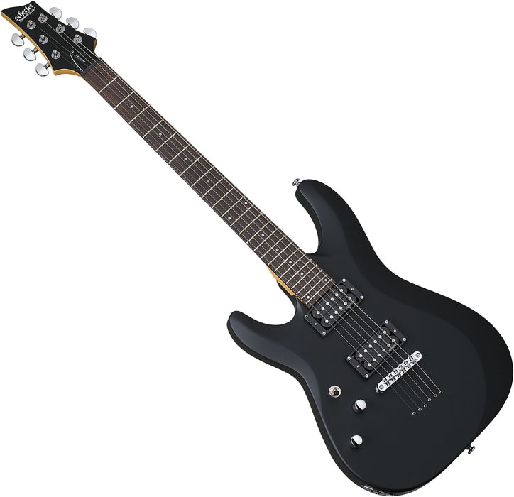 Schecter C-6 Deluxe Left-Handed Satin Black