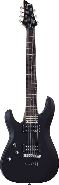 Schecter C-7 Deluxe Left-Handed Satin Black