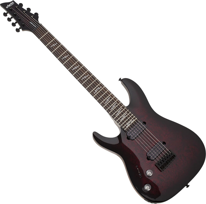 Schecter Omen Elite-6 Left-Handed Black Cherry Burst