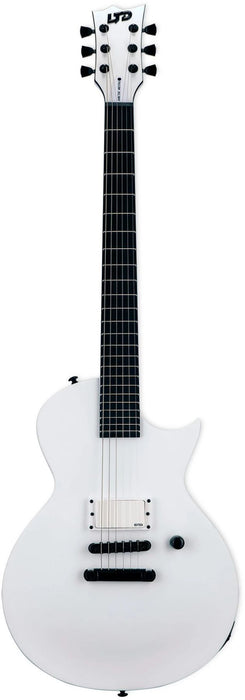 ESP LTD Guitars LECARMSWS LTD EC-Arctic Metal, Snow White Satin