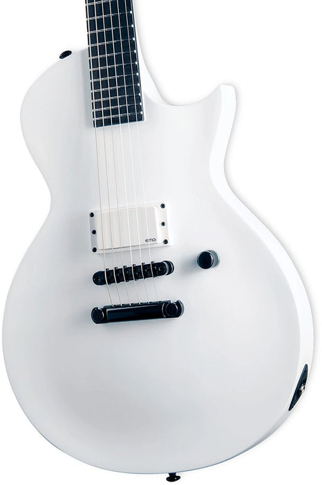 ESP LTD Guitars LECARMSWS LTD EC-Arctic Metal, Snow White Satin