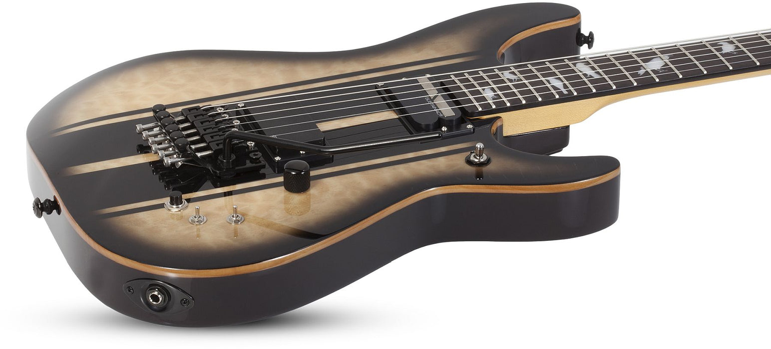 Schecter Dj Ashba Natural Black Burst