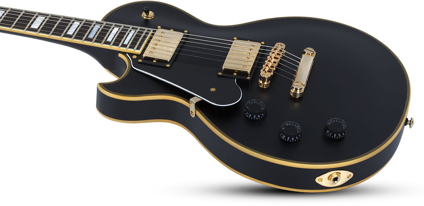 Schecter Solo-II Custom Left-Handed Aged Black Satin