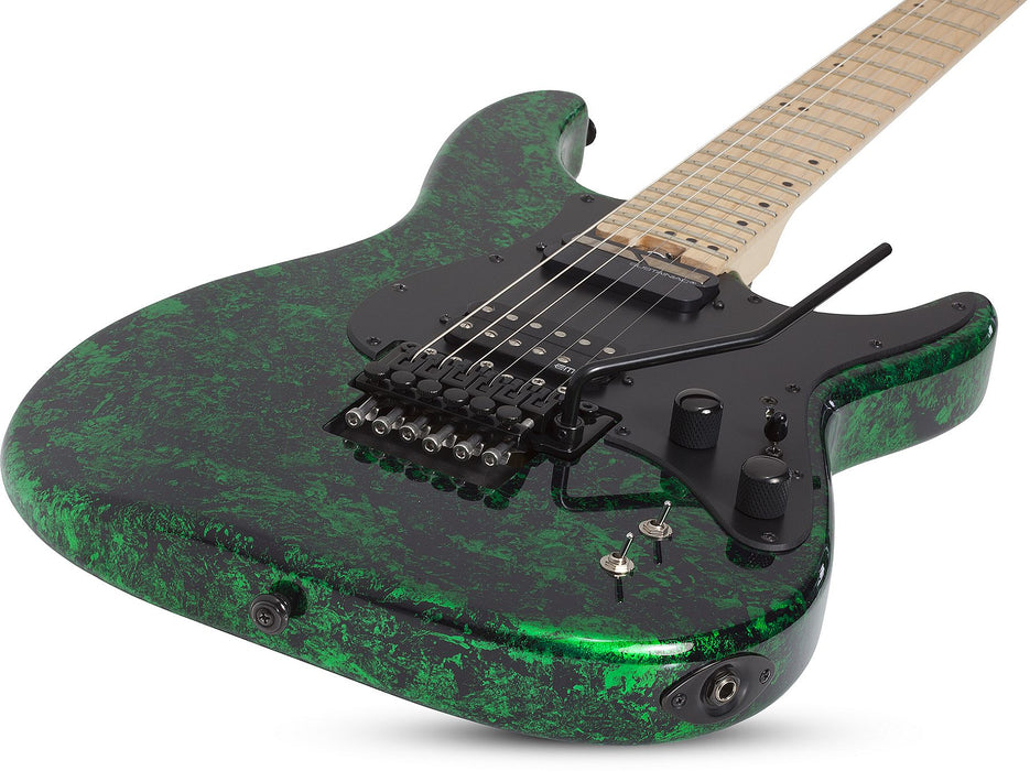 Schecter Sun Valley SS Fr Sustainiac Green Reign Maple