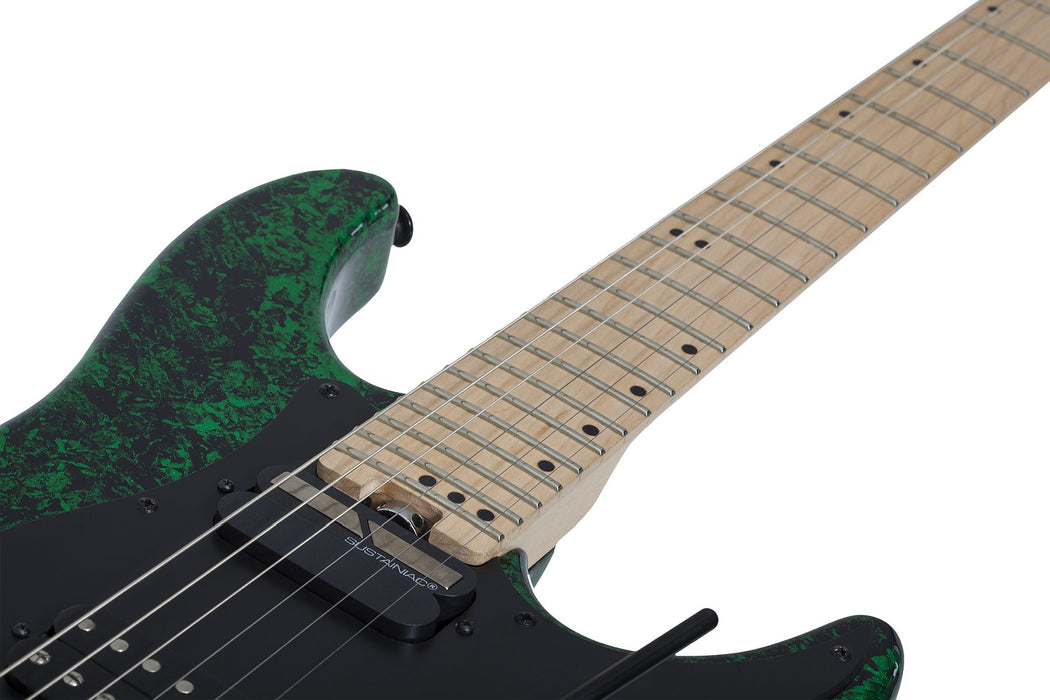 Schecter Sun Valley SS Fr Sustainiac Green Reign Maple