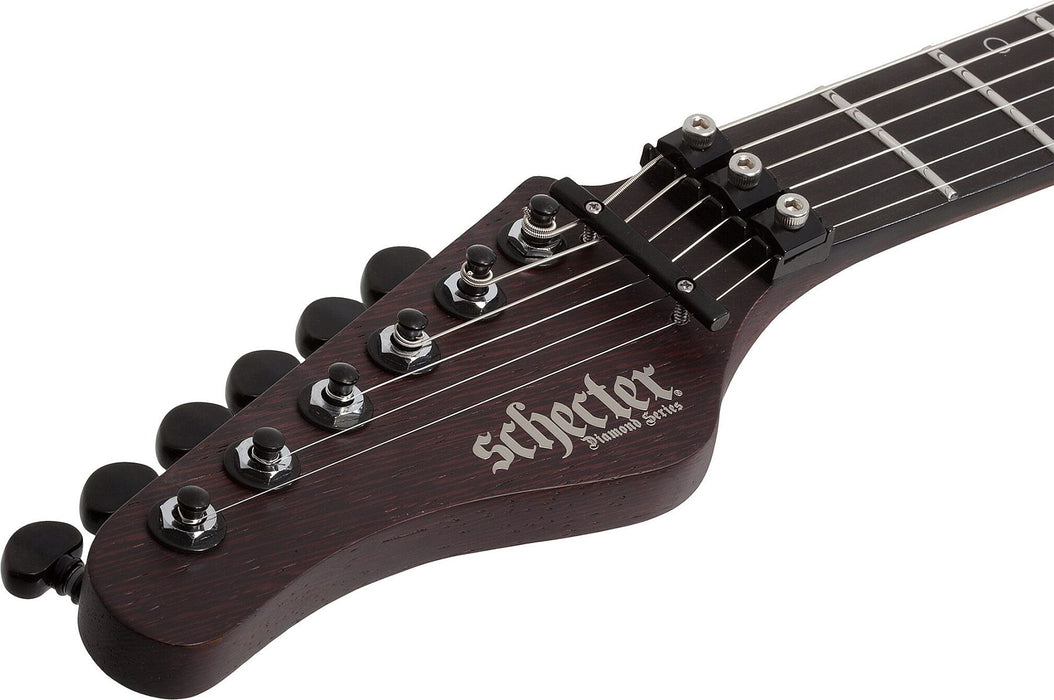 Schecter Sun Valley SS Exotic Ht Black Limba Left-Handed