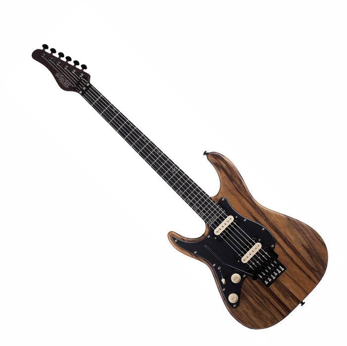 Schecter Sun Valley SS Exotic Ht Black Limba Left-Handed