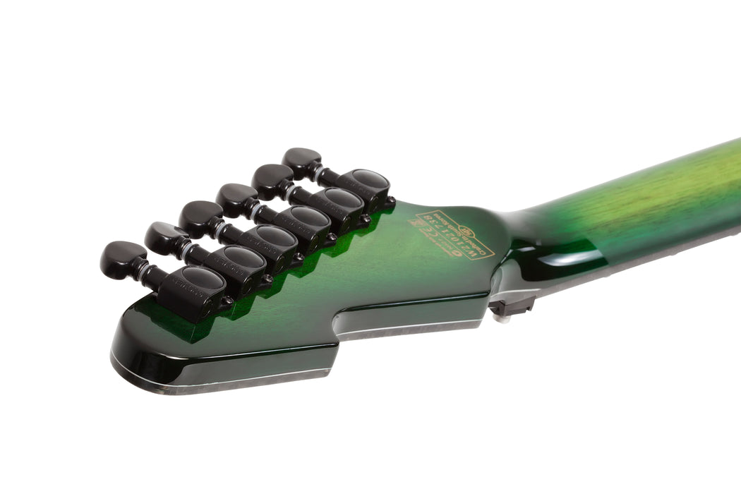 Schecter E-1 Fr-Sustainiac Green Burst