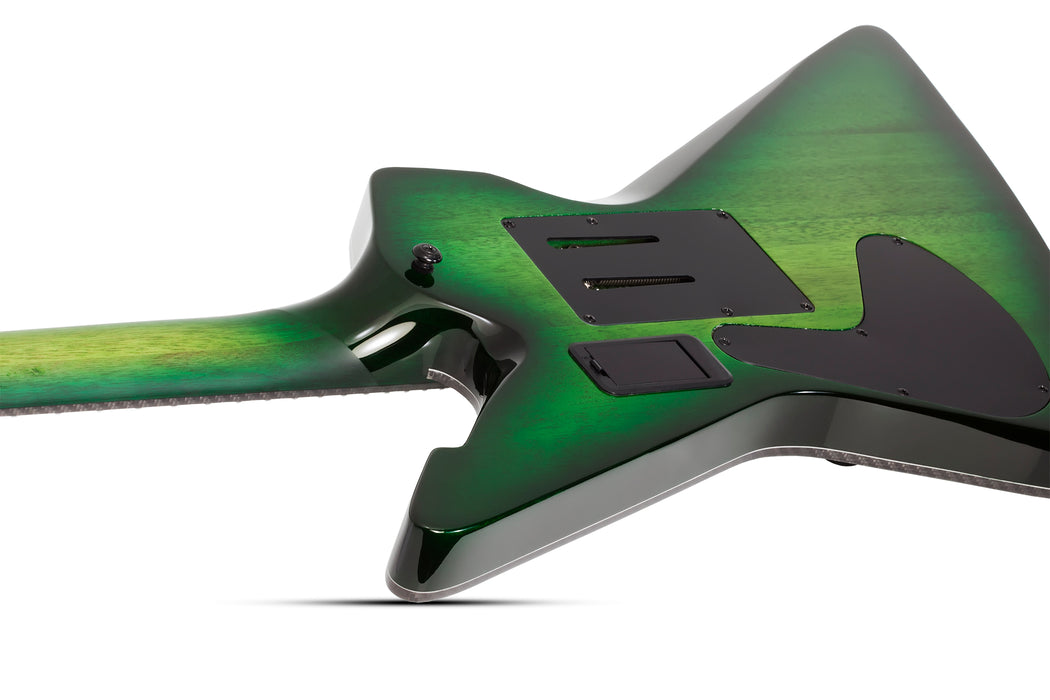 Schecter E-1 Fr-Sustainiac Green Burst