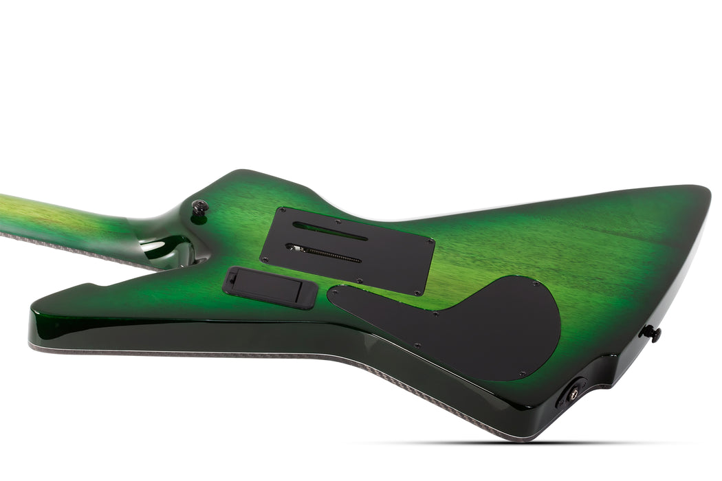 Schecter E-1 Fr-Sustainiac Green Burst