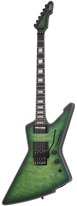 Schecter E-1 Fr-Sustainiac Green Burst