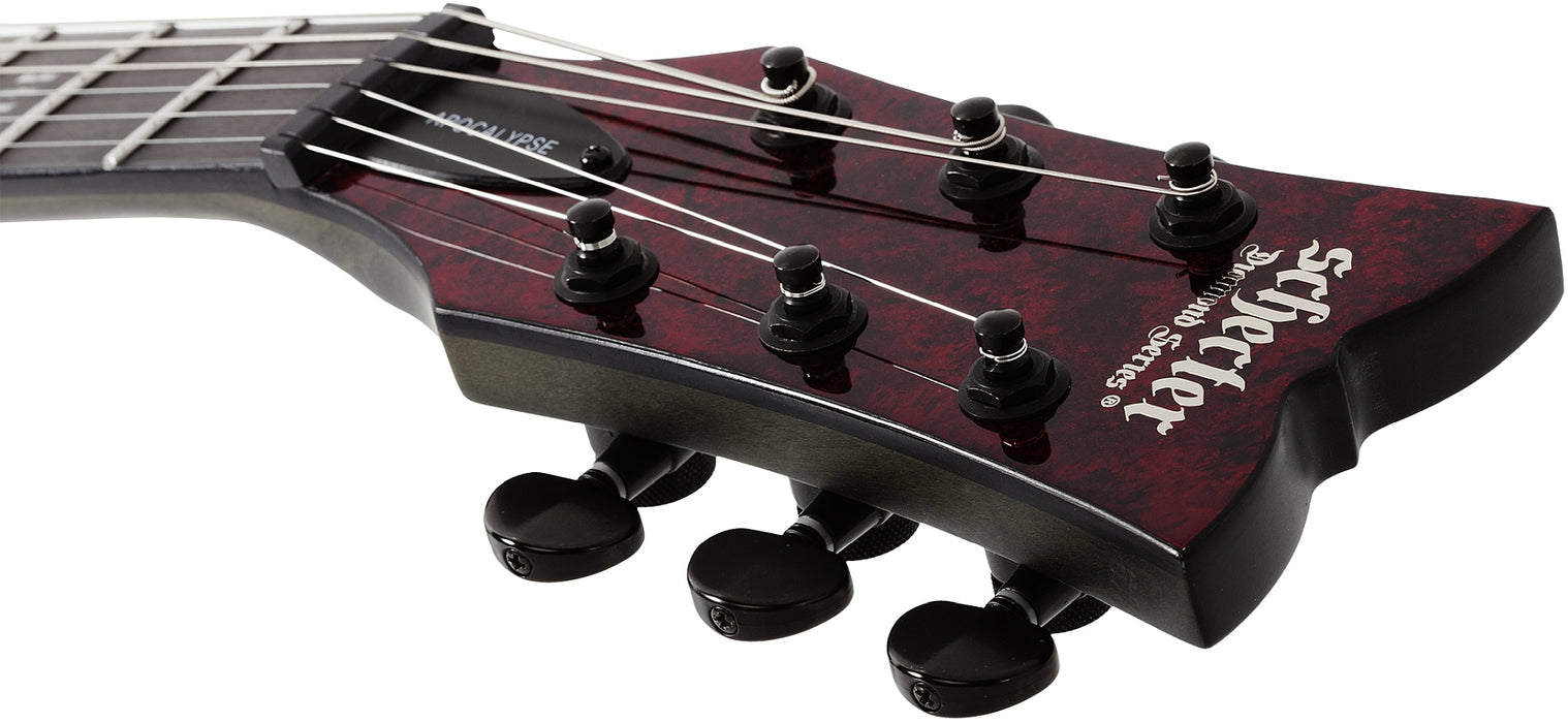 Schecter Solo-II Apocalypse Red Reign Red Reign