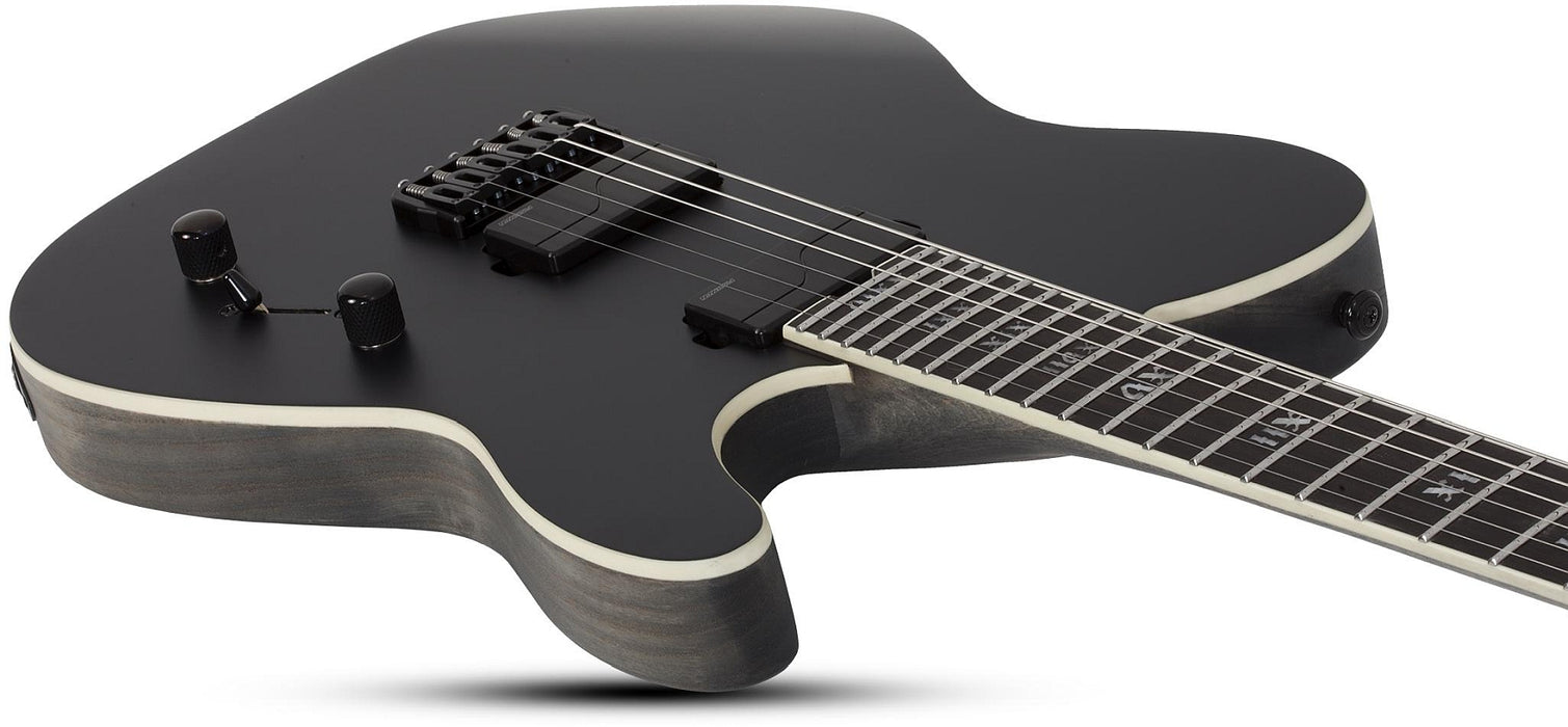 Schecter Pt SLS Elite "Evil Twin" Satin Black