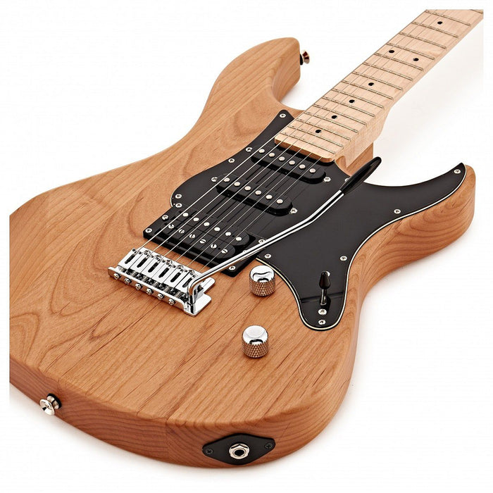 Yamaha PAC112VMX Pacifica Electric Guitar, HSS Pickup Configuration, Yellow Natural Satin
