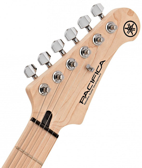 Yamaha PAC112VMX Pacifica Electric Guitar, HSS Pickup Configuration, Yellow Natural Satin