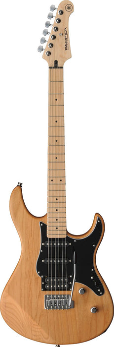 Yamaha PAC112VMX Pacifica Electric Guitar, HSS Pickup Configuration, Yellow Natural Satin