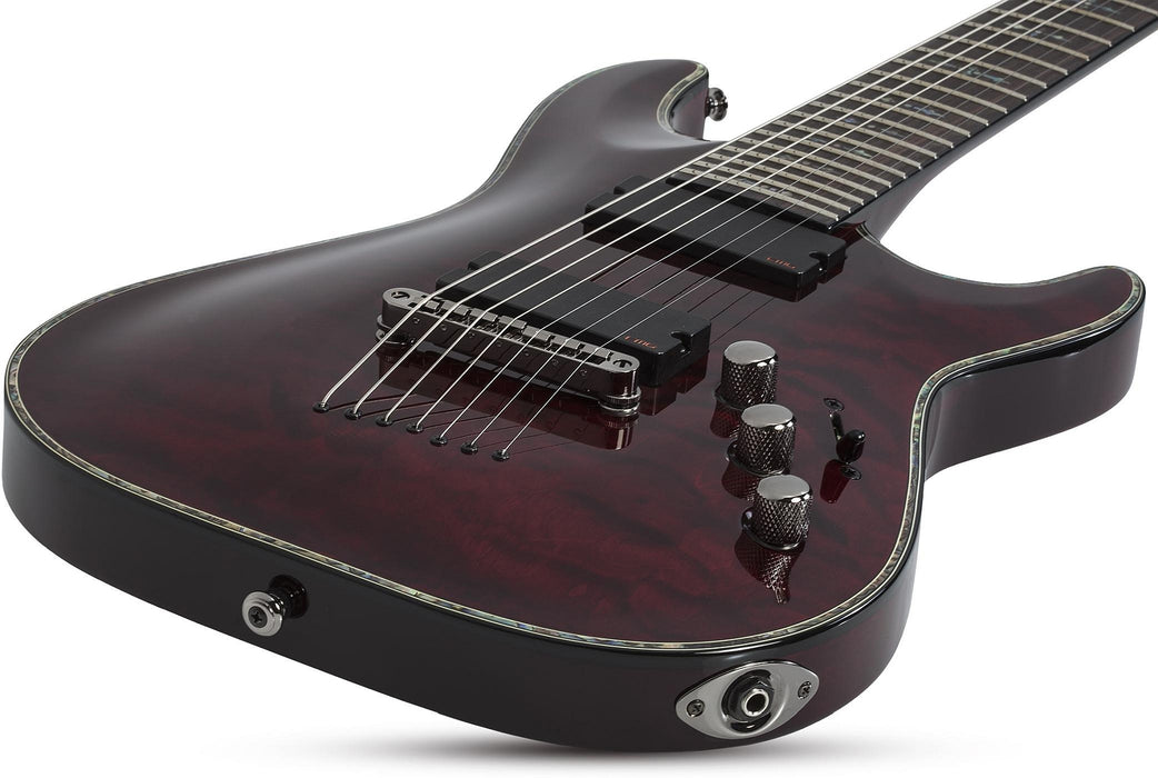 Schecter Hellraiser C-7 Black Cherry