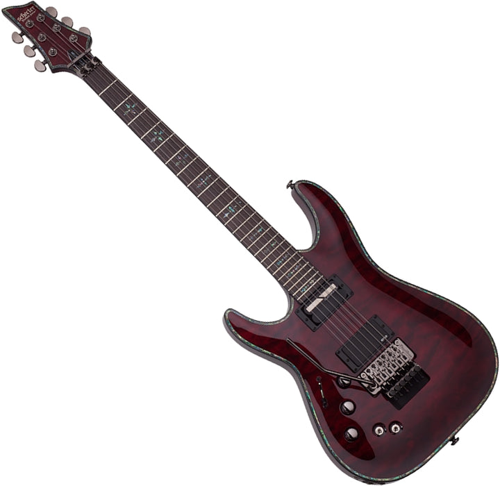 Schecter Hellraiser C-1 Fr Sustainiac Left-Handed Black Cherry