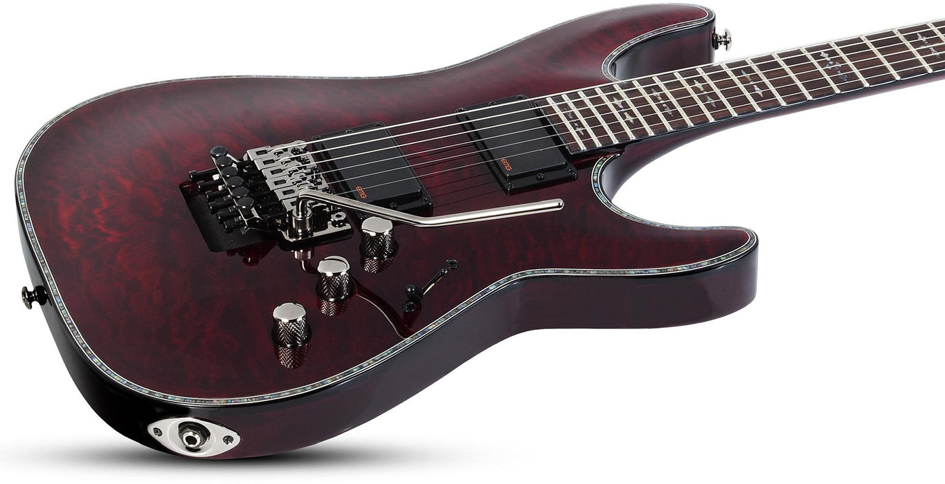 Schecter Hellraiser C-1 Fr Left-Handed Black Cherry