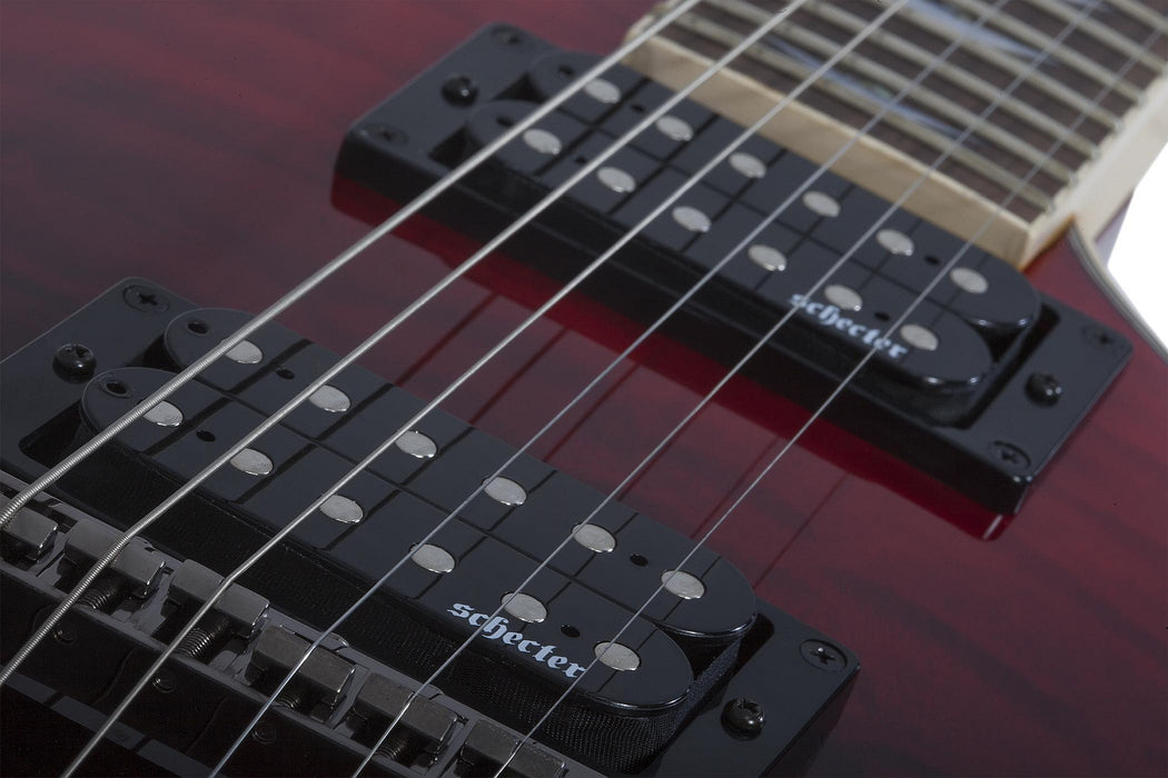 Schecter Omen Extreme-6 Bk/Rd Fade