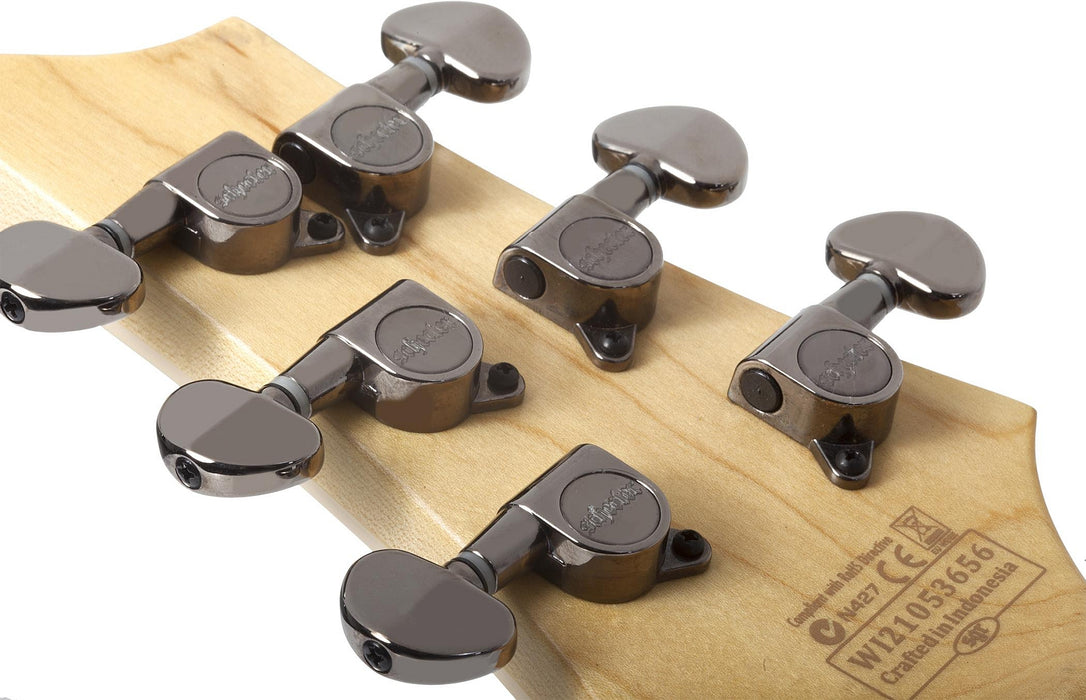 Schecter Omen Extreme-6 Bk/Rd Fade