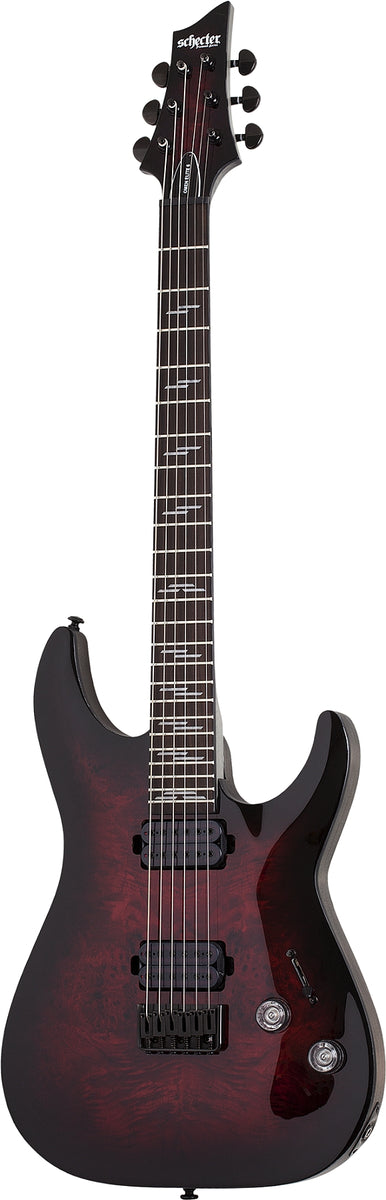 Schecter Omen Elite-6 Black Cherry Burst for Sale in Canada | Zedem