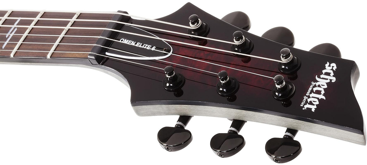 Schecter Omen Elite-6 Black Cherry Burst