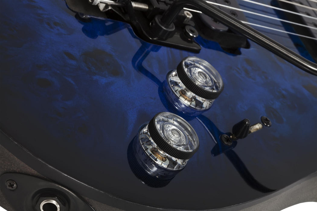 Schecter Omen Elite-6 Fr See Thru Blue Burst