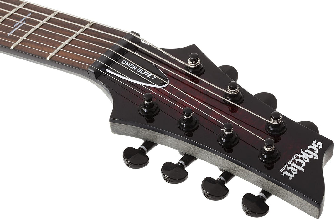 Schecter Omen Elite-7 Black Cherry Burst