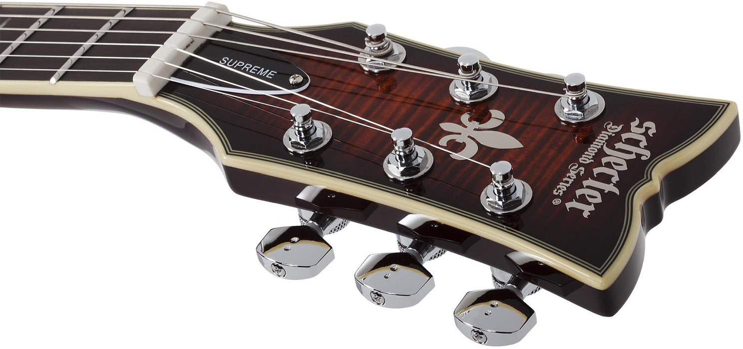Schecter Solo-II Supreme Supreme Cat's Eye Burst