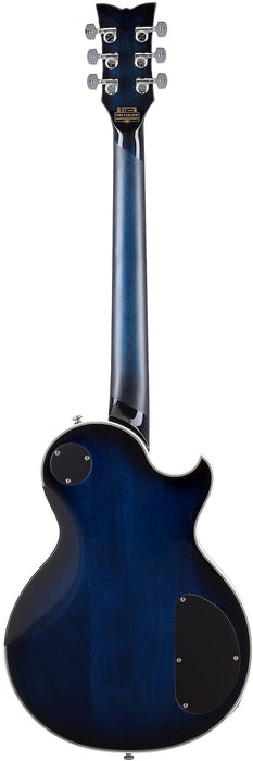 Schecter Solo-II Supreme Left-Handed See Thru Blue Burst