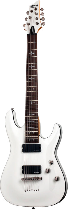 Schecter Demon-7 Vintage White