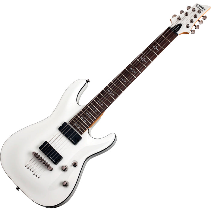 Schecter Demon-7 Vintage White