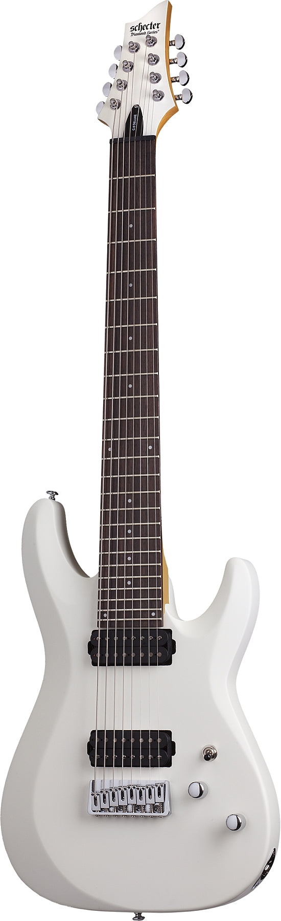 Schecter C-8 Deluxe Satin White for Sale in Canada | Zedem