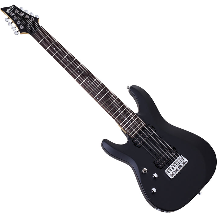 Schecter C-8 Deluxe Left-Handed Satin Black