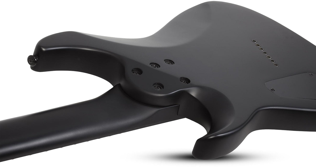 Schecter Damien-7 Multi-Scale Satin Black