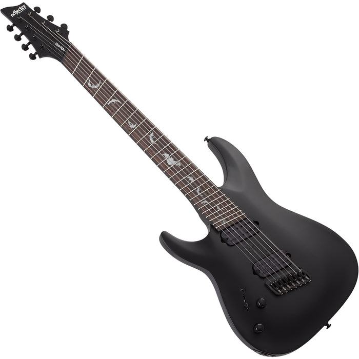 Schecter Damien-7 Multi-Scale Left-Handed Satin Black