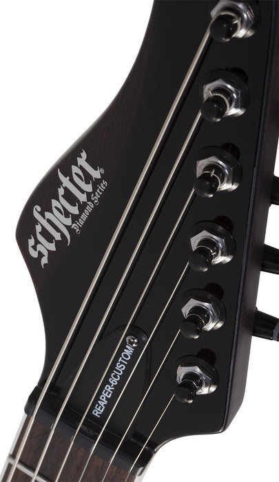 Schecter Reaper-6 Custom Gloss Black