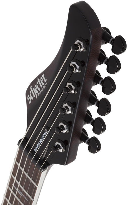 Schecter Reaper-6 Custom Gloss Black