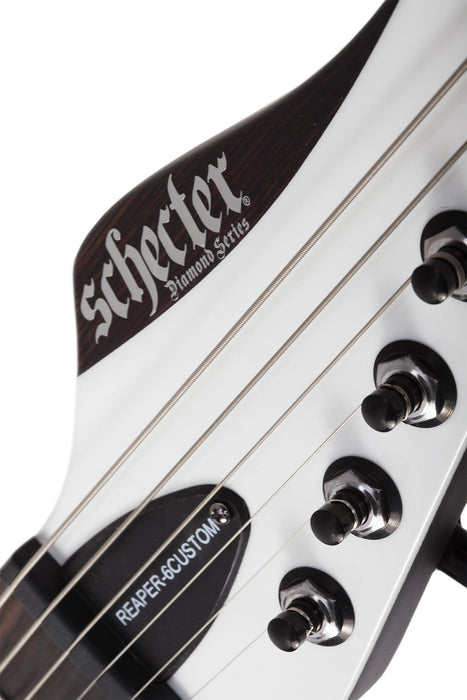 Schecter Reaper-6 Custom Gloss White