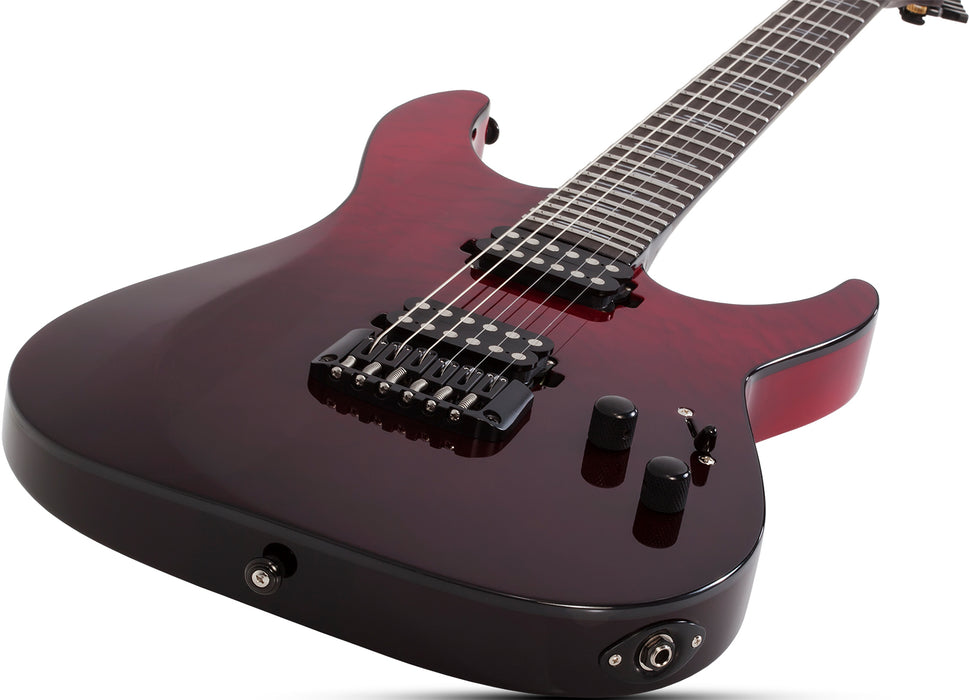 Schecter Reaper-6 Elite Left-Handed Bloodburst