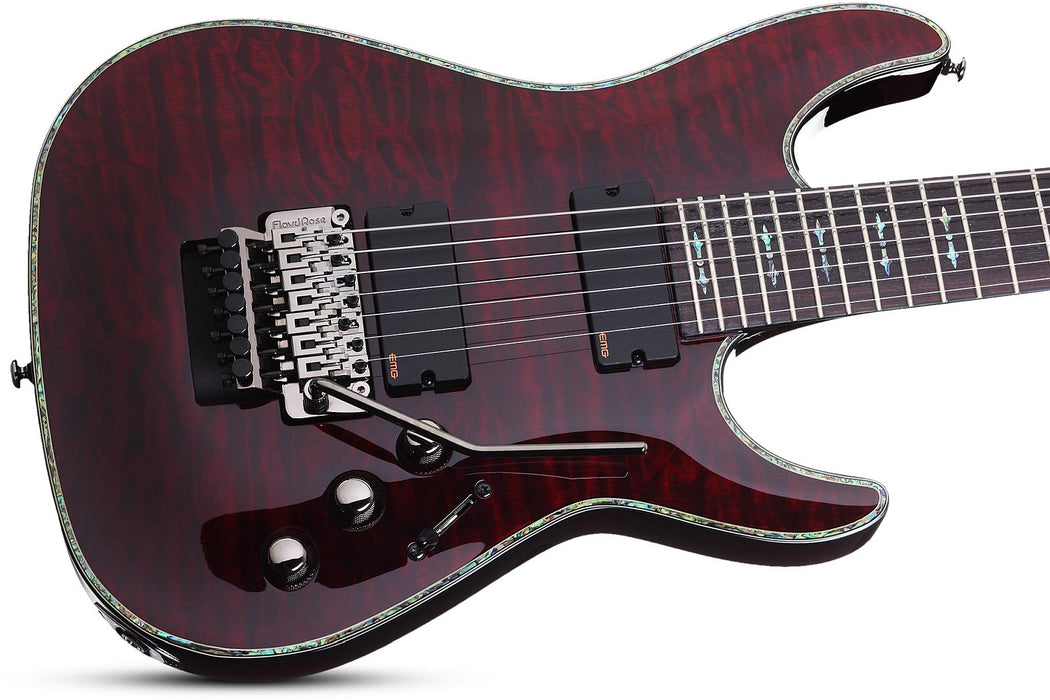 Schecter Hellraiser C-7 Fr Black Cherry