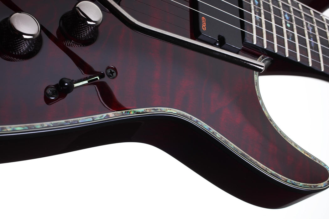 Schecter Hellraiser C-7 Fr Black Cherry