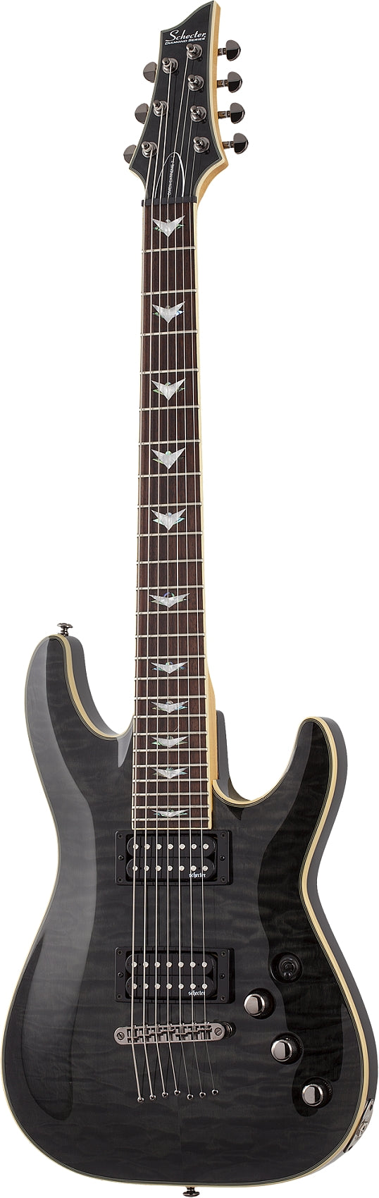 Schecter Omen Extreme-7 See Through Black for Sale in Canada | Zedem