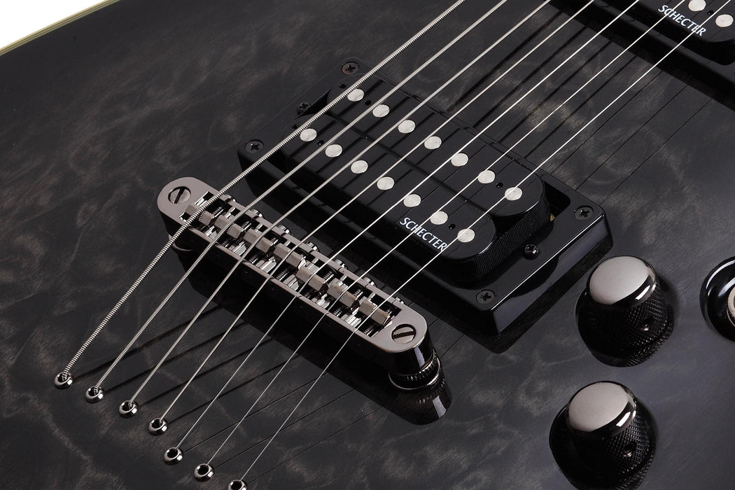 Schecter Omen Extreme-7 See Through Black