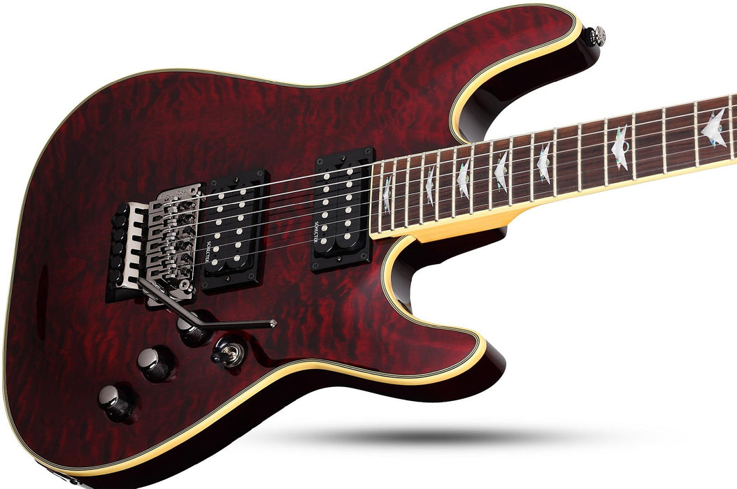 Schecter Omen Extreme-6 Fr Left-Handed Black Cherry
