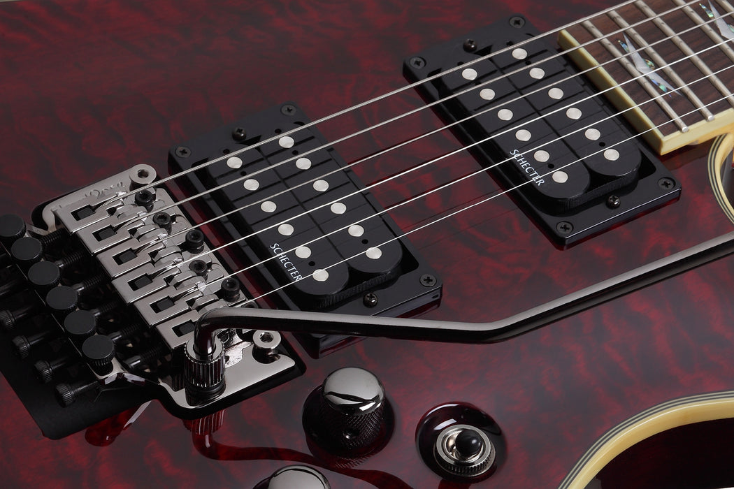 Schecter Omen Extreme-6 Fr Left-Handed Black Cherry